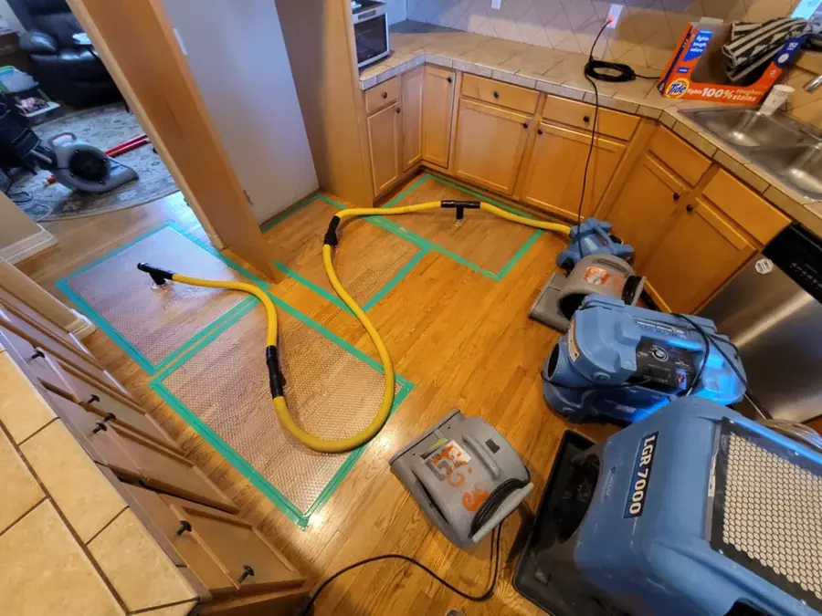 Water heater flood in a La Grange, IL basement